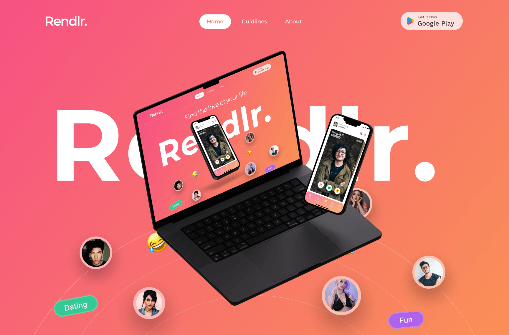 Rendlr - Online dating app and website